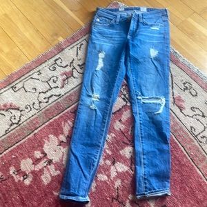 AG Stevie ankle slim straight Jean size 26R